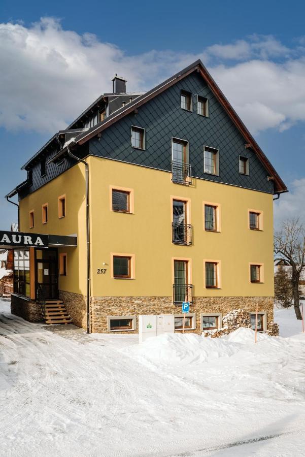 Aura III Lägenhet Boží Dar Exteriör bild